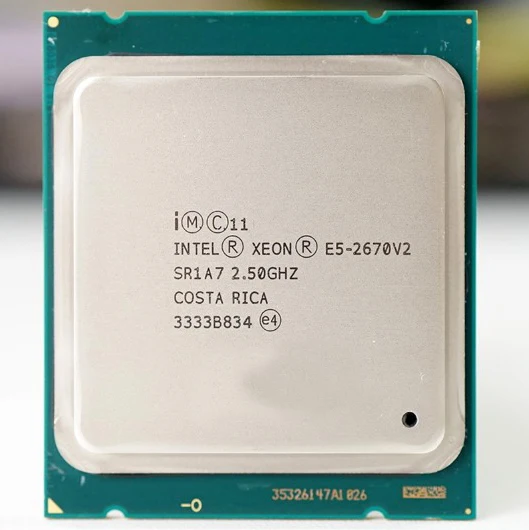 Процессор Intel xeon E5 2670 v2 SR1A7 2 5 ГГц 25 Мб 10 ядерный 115 Вт LGA2011 серверный ЦПУ процессор e5