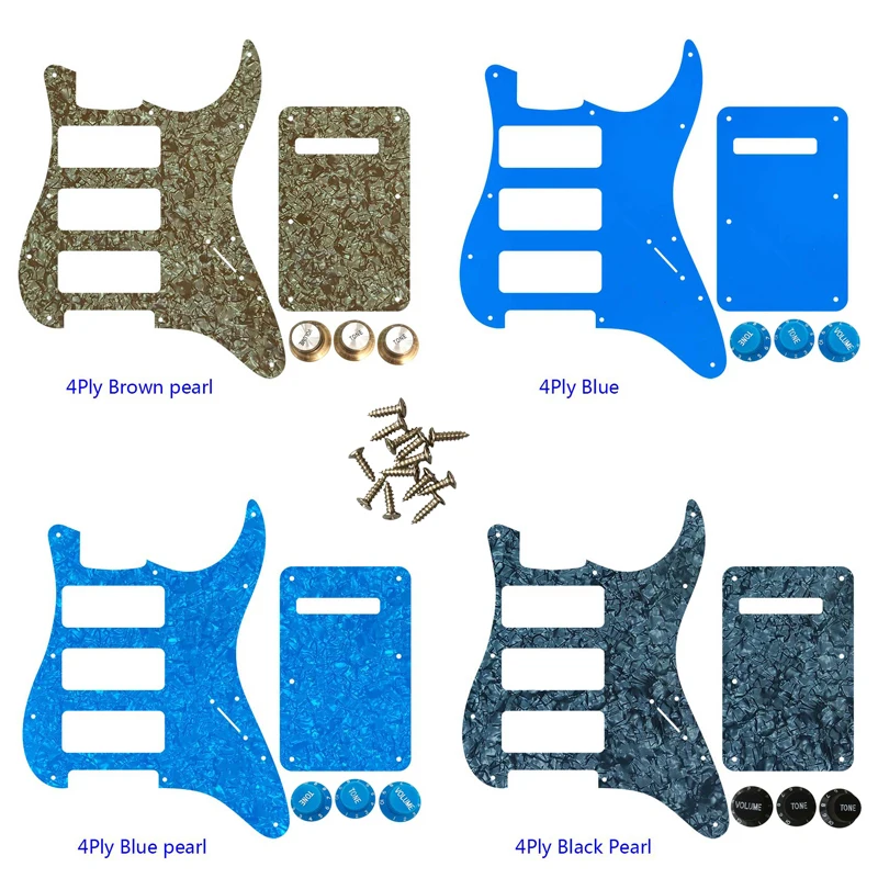 

Для американского брызговика с 11 отверстиями, стандартные 3 шт., насадки для гитары, насадки для защиты от царапин без контрольного отверстия, задняя пластина и ручка управления