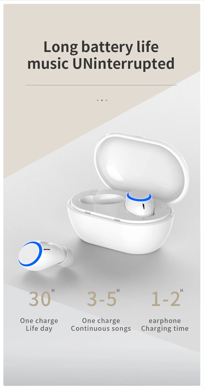 I10 TWS Bluetooth беспроводные наушники стерео объемное шумоподавление 2 шт. затычка для ушей Автоматическое Сопряжение подходит для Apple samsung