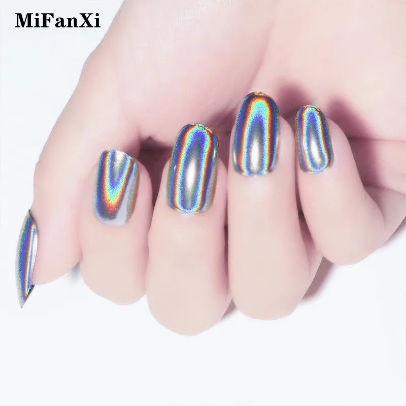 

1 Box Holographic Galaxy Nail Glitter Laser Iridescent Nail Sequins Rainbow Paillettes Nail Dipping Glitters Nail Art