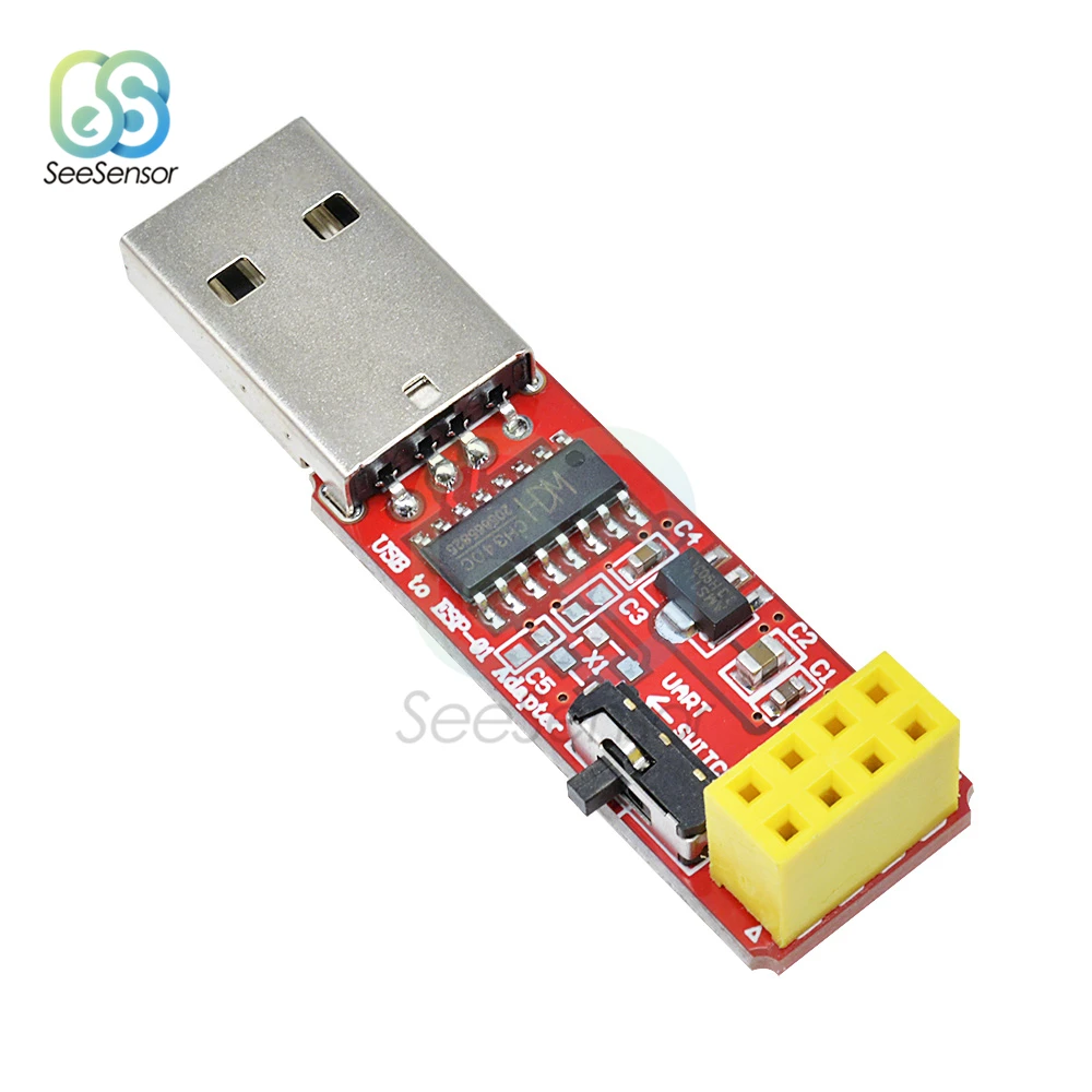 USB к ESP8266 ESP 01 Wi Fi модуль адаптера с драйвером CH340G интегральные схемы беспроводной