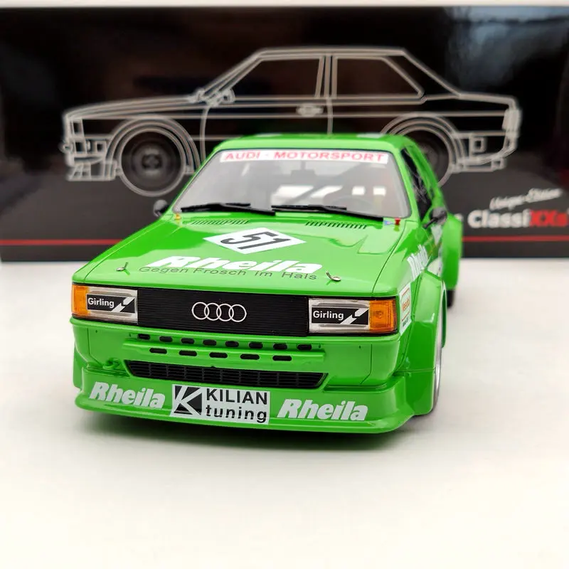 Премиум ClassiXXs 30226 1:18 для A ~~ di 80 B2 Gr2 #51 W.Wolf ETCC 1980 модели из зеленой смолы
