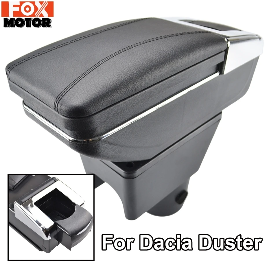 Подлокотник для Renault Dacia Duster I 2010 2015 поворотный подлокотник хранения украшение