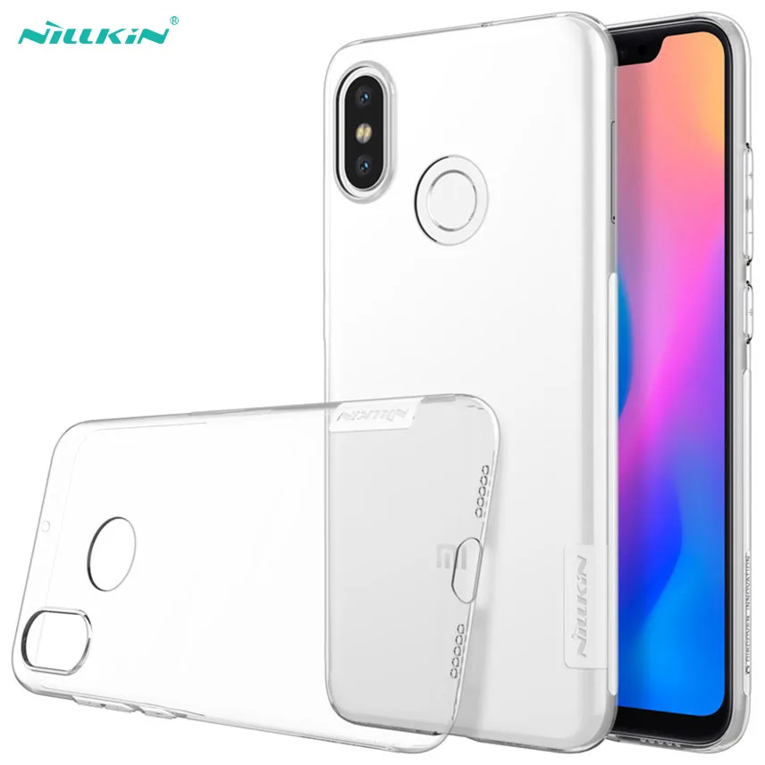 

For Xiaomi Mi 8 6X A2 8 SE Case Genuine Nillkin Nature Transparent Clear Soft Silicon TPU Protector Back Cover for Xiaomi Mi8 SE