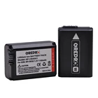 Аккумулятор NPFW50 NP FW50 1100 мА  ч, 2 шт., NP-FW50, для камеры Sony Alpha a6500, a6300, a6000, a5000, a3000, NEX-3, a7R, NEX-5, NEX-6