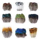 Натуральные перья фазана, 8-13 см, 100 шт.