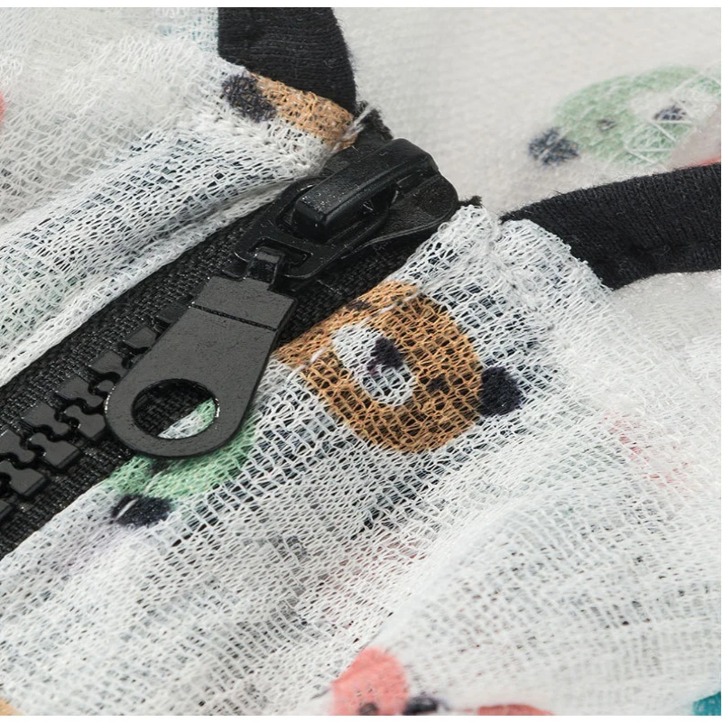 

Summer Dog Mesh Clothes Breathable for Bichon Teddy Small Cute Pet Puppy Two-legged Clothes Appeal Costume for Yorkshire Pug