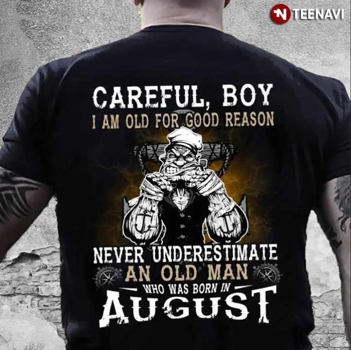 Popeye The Sailor Бережный мальчик я старый по хорошей причине никогда не недооценивайте