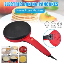 Electric Crepe Maker Baking Pizza Machine Portable Pancakes Pan Non-stick for Home Kitchen SDF-SHIP