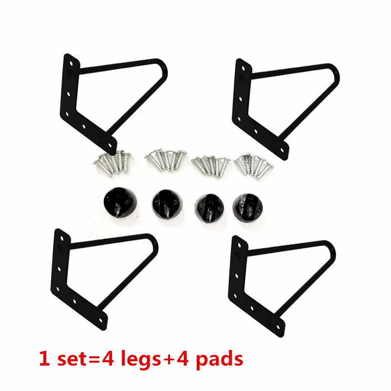 4 шт. металлические ножки для стола 4/6/8 дюйма|Мебельные ножки| |