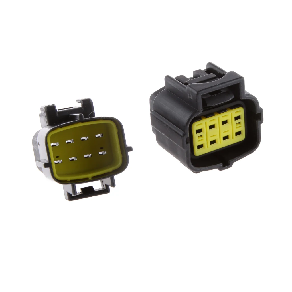 

ABS Plastic Vehicle Car 8 Way Waterproof Connector Plug With Terminals