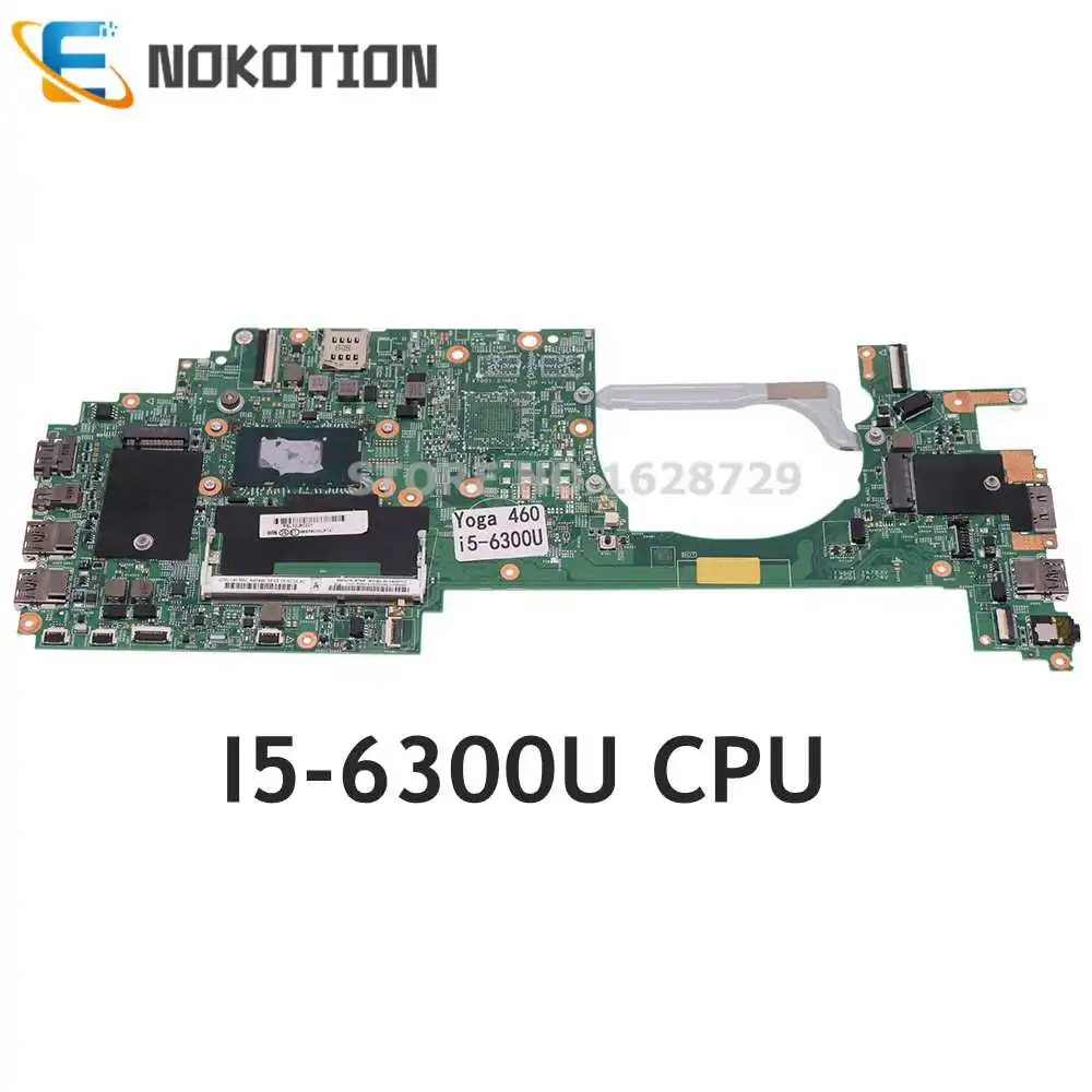

NOKOTION For Lenovo ThinkPad Yoga 14 Yoga 460 Laptop Motherboard I5-6300U CPU DDR3 00UP141 LCL-1 MB 14283-2 448.05106.0021