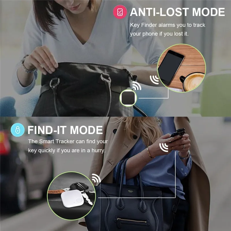 

Mini Smart Tracker Bluetooth Anti-lost GPS Tracking Device Remote Contorl Auto Car Pets Kids Motorcycle Tracker Locator