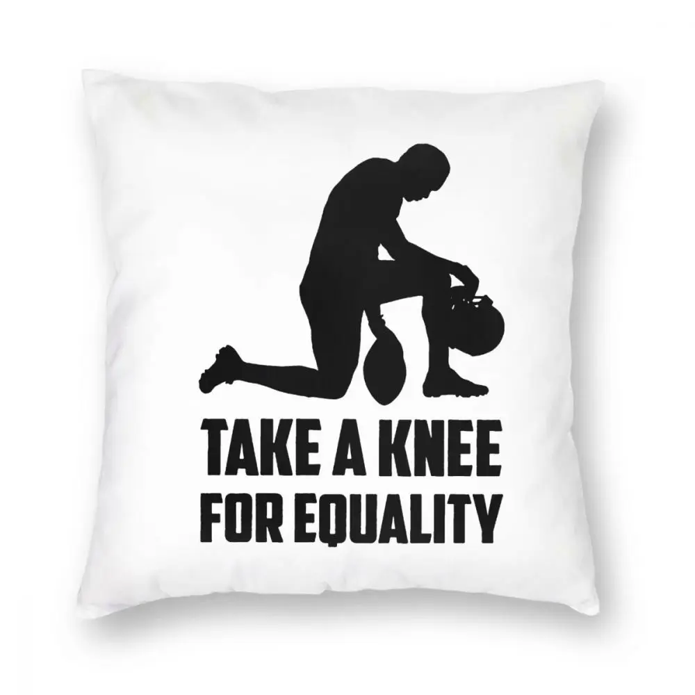 Плееры берут колено для равноправия наволочки с рисунком квадратные подушки