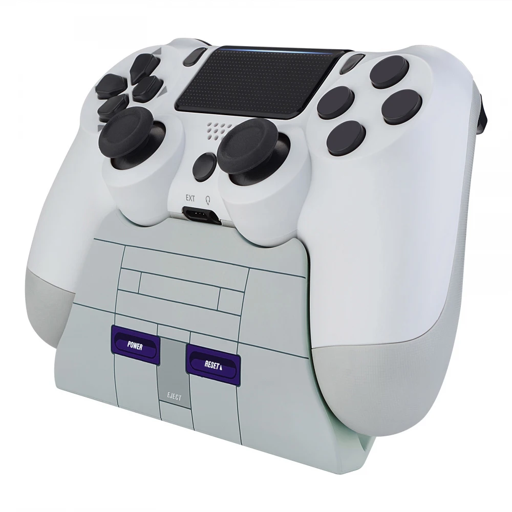 eXtremeRate Classics SNES Style Controller Display Stand Gamepad Desk Holder for PS4 Slim Pro | Электроника