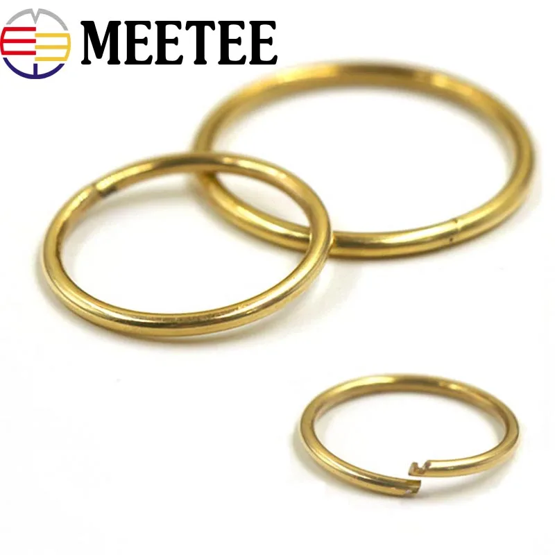 5 шт. открывающиеся латунные застежки-кольца для ключей | Дом и сад