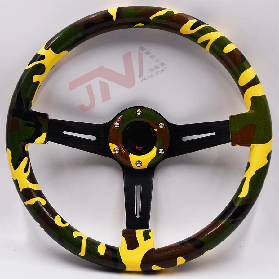 Универсальный Автомобильный интерьер запчасти карта Дрифт Спорт ABS руль|Рулевые