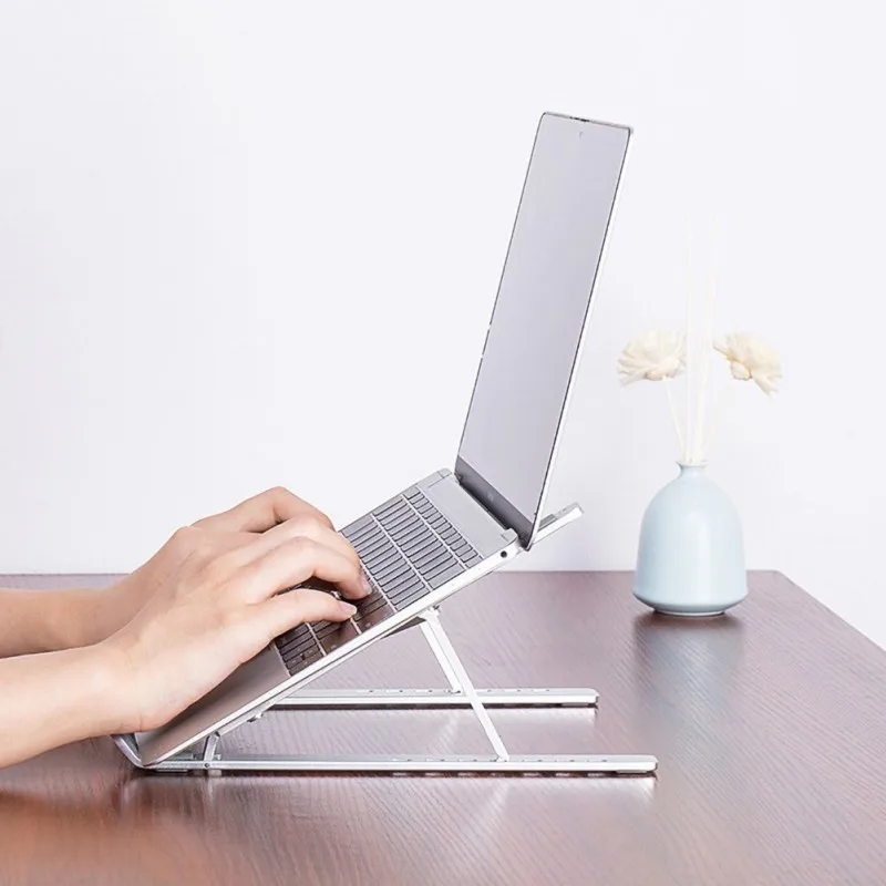 

Portable Laptop Stand Holder For Macbook Air Pro Aluminum Alloy Notebook Support Holder PC Computer Stand Cooling Bracket
