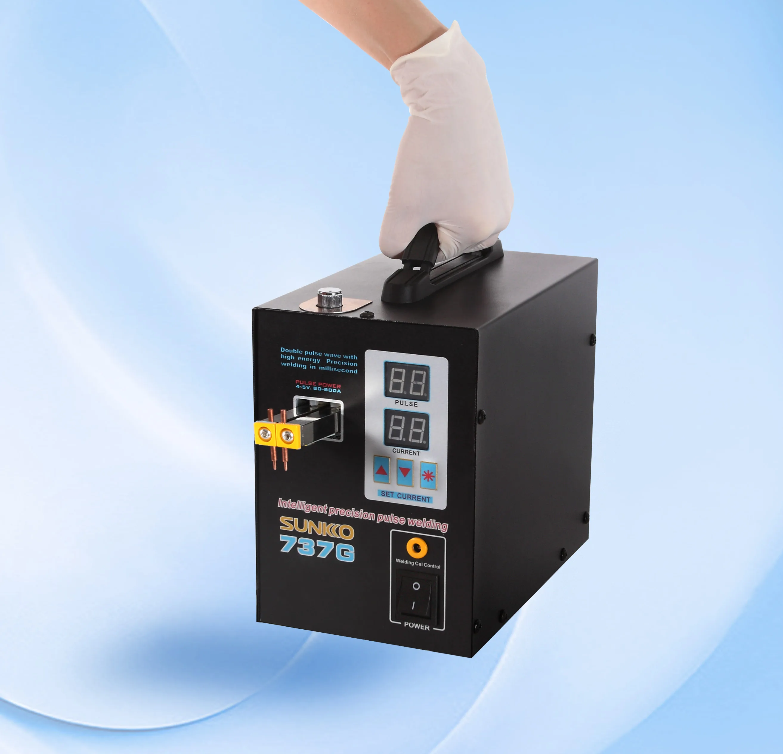 S737G точечный сварочный аппарат для батареи прецизионный импульсный агрегат