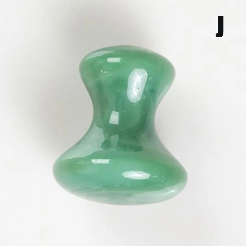 

Gua Sha Massager Face Meridian Scrapping Plate Piece Massage Tools Arm Massage Tool Green Natural Jade Guasha Scrapping Plate