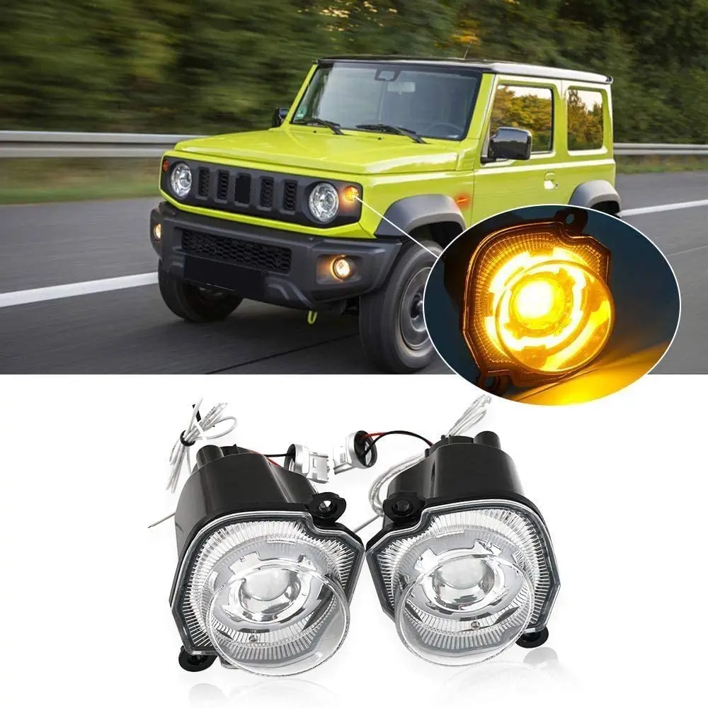 

Комплект запасных белых передних указателей поворота для Suzuki Jimny 2019-2020, 2 шт.