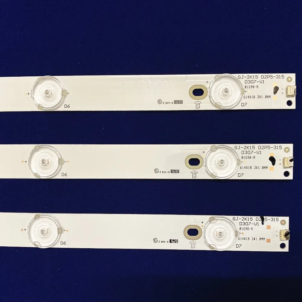 1 комплект = 3 шт. LBM320P0701-FC-2 Замена Светодиодная лента-подсветка 32PFK4309-TPV-TPT315B5