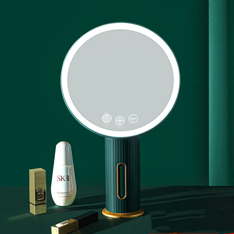 

USB Charging Makeup Mirror LED Illuminated Vanity Mirror Fill Light Super Bright Desktop Vanity Mirro Large Smart Illuminated