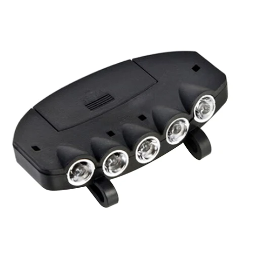 5 светодиодный налобный фонарь со вспышкой головной убор светильник ультра яркий