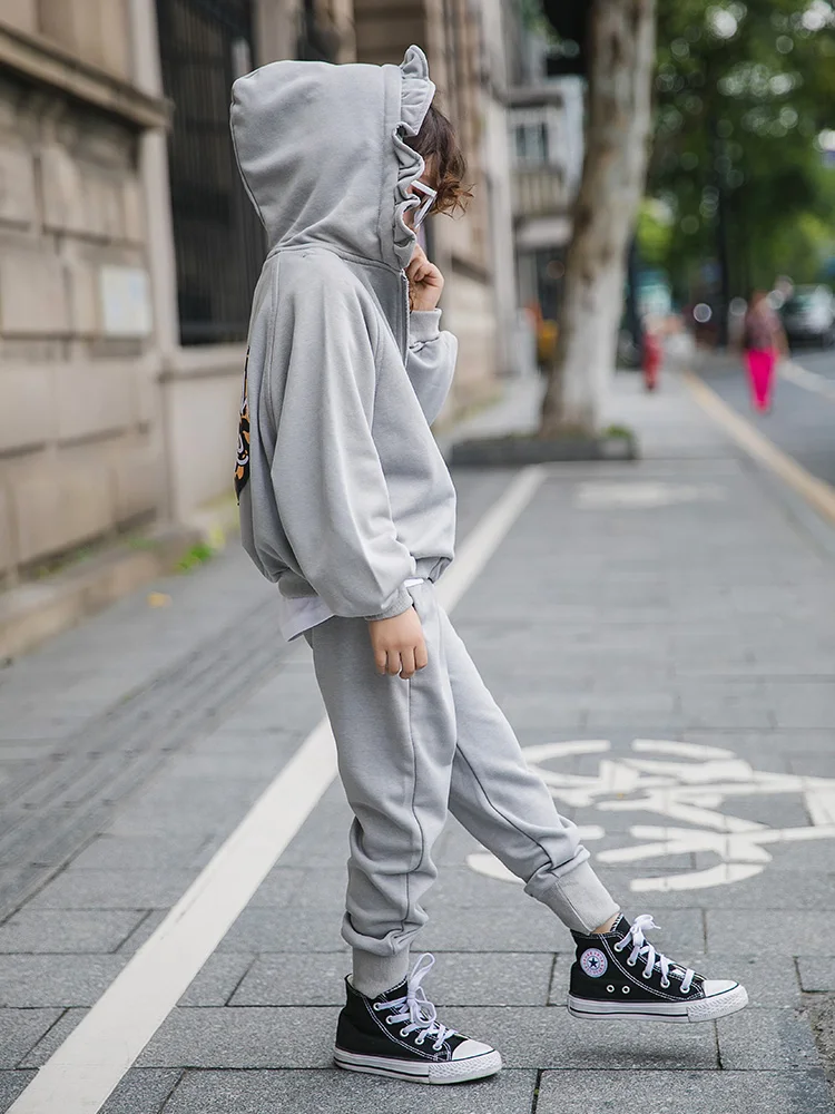 2019 одежда для малышей Детская Одежда подростков спортивный костюм девочек школы