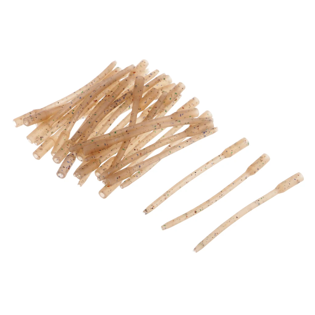 

30pcs 53mm Long Anti- Sleeves Rigs Protecting Knot Carp Fishing Sleeves Fishing Tool