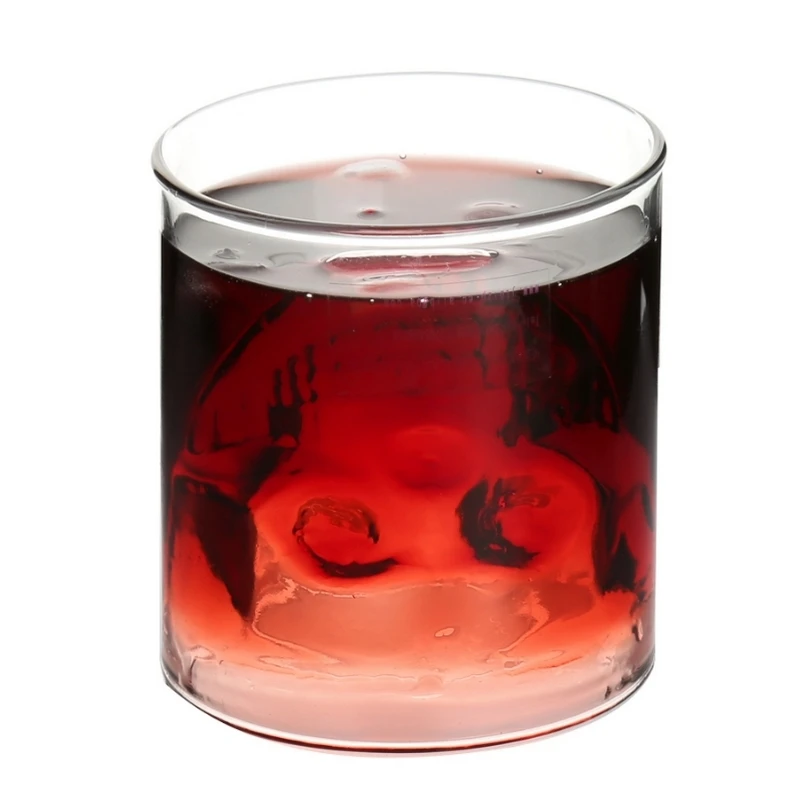 150/250 мл кружка с двойными стенками в виде черепа кофейные очки креативная