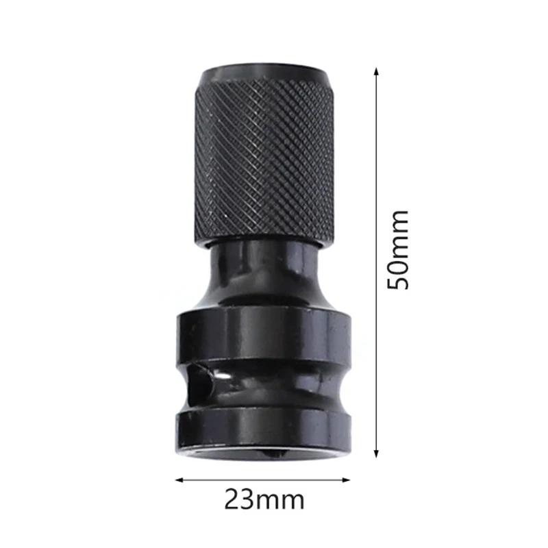 

1/2 inch Square To 1/4 inch Hex Ratchet Socket Wrench Socket Adapter Spanner Set Drive Converter Impact Tool