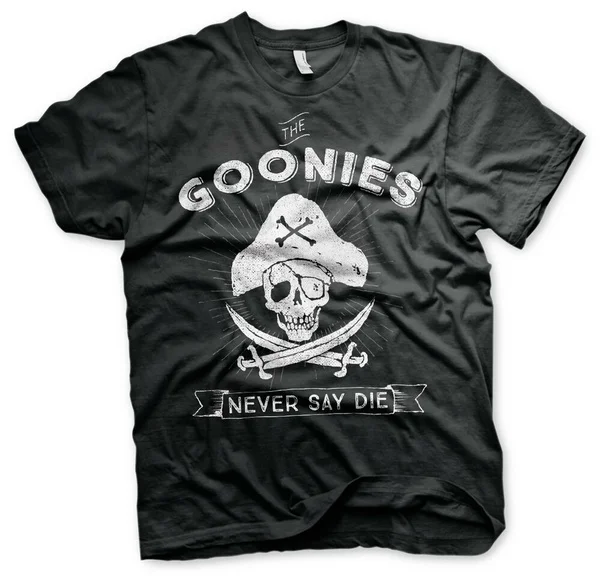 

Officially Licensed The Goonies - Never Say Die Men's T-Shirt
