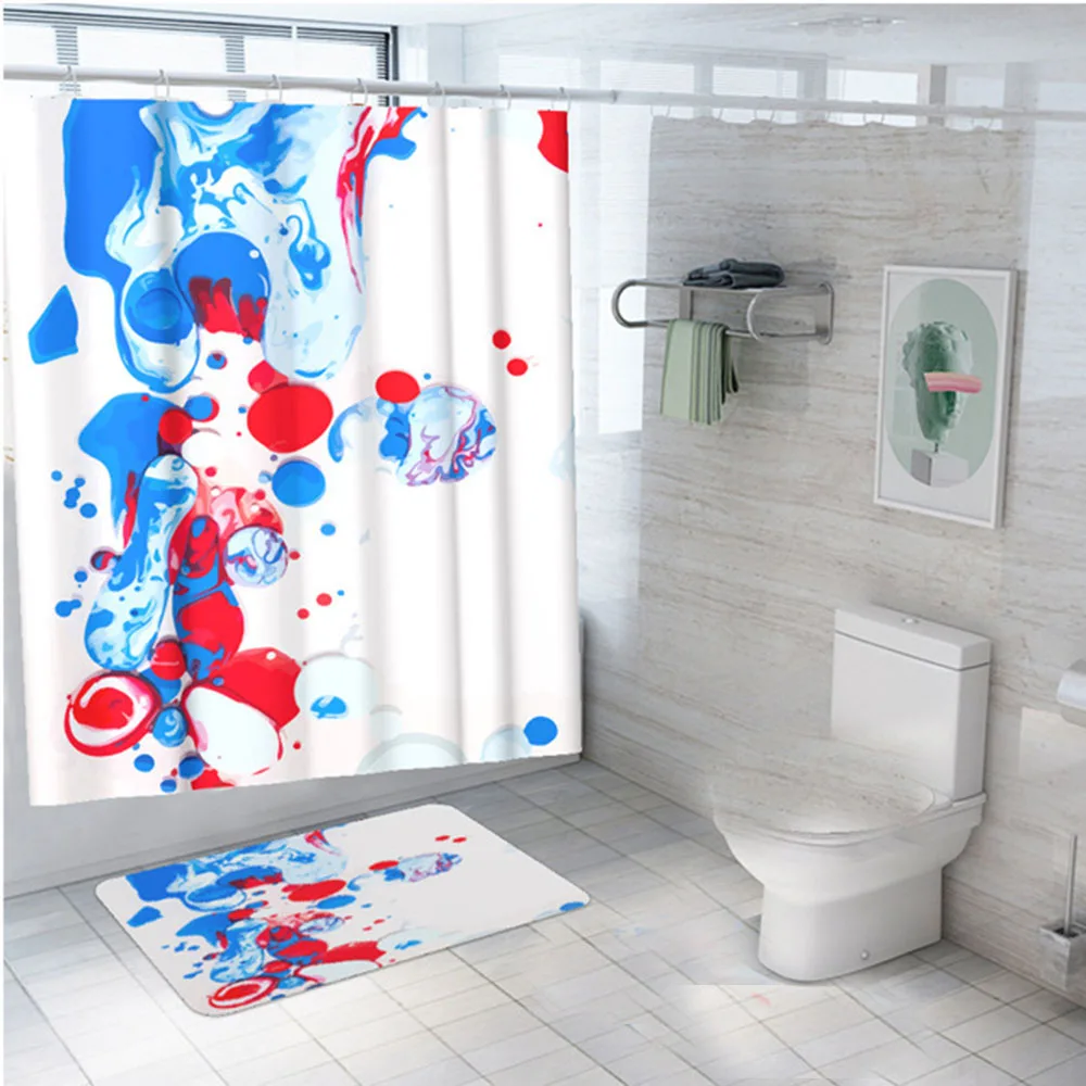 Детская Водонепроницаемая занавеска для ванной комнаты|Шторы душа| |