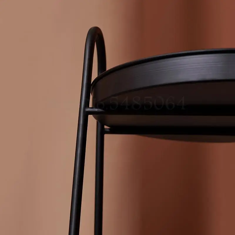 Простой Современный Железный прикроватный столик для дома гостиной Маленький