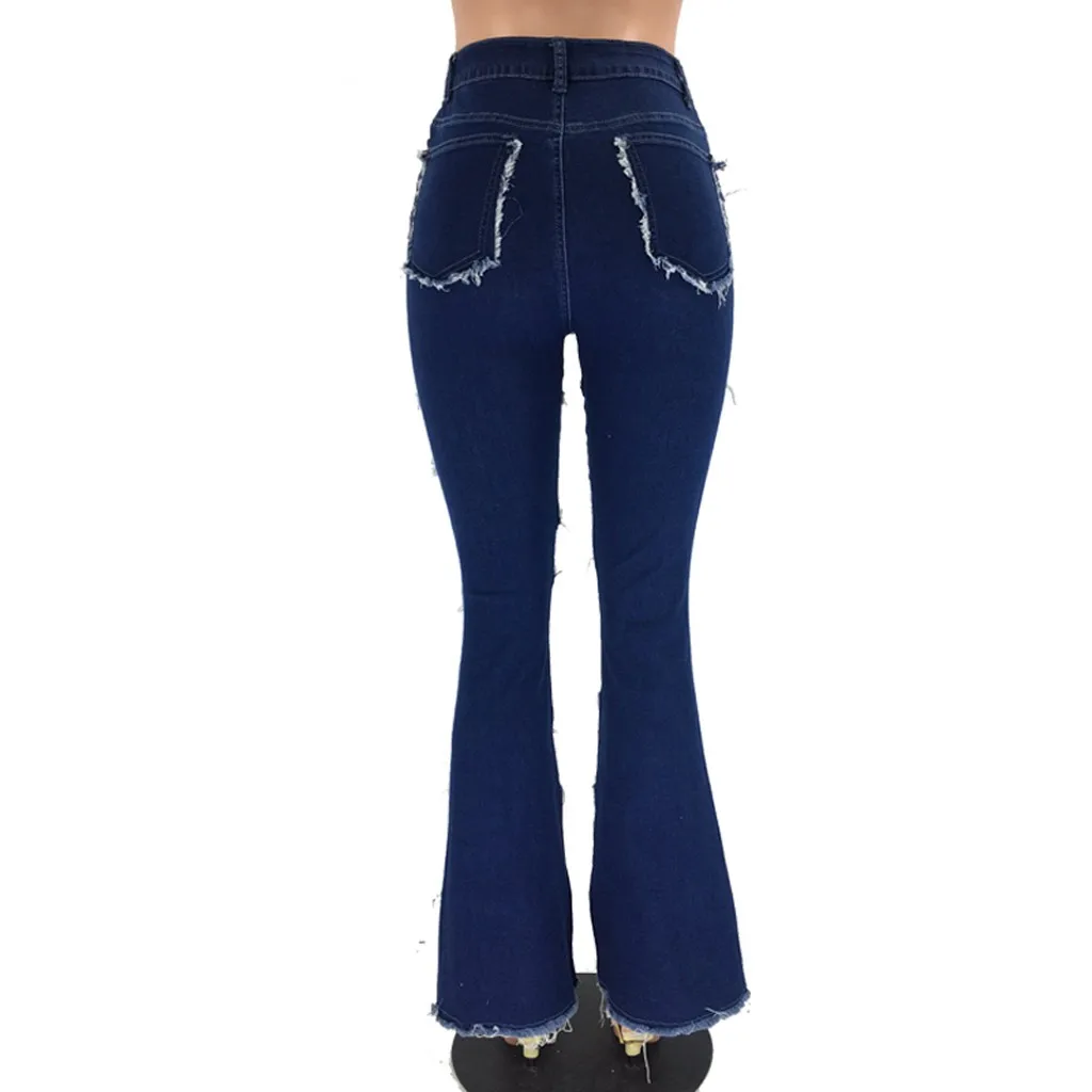 

2021 Retro Lady Stretch Slim Jeans Fashion Sexy High Waist Patch Stitching Jeans Ladies Casual Pencil Pants Trousers Jeans femme