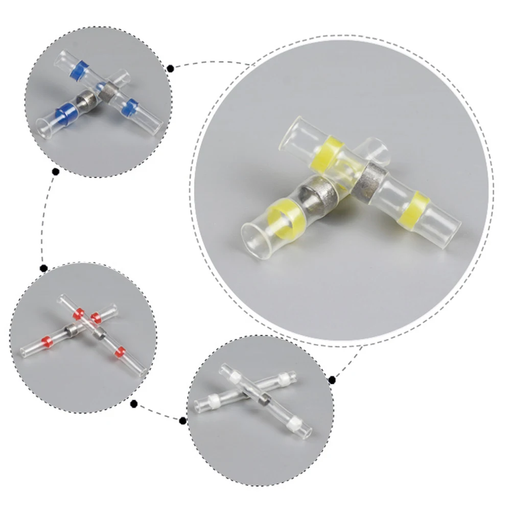 100 шт. паяльная трубка термоусадочная Soder терминал электрические провода
