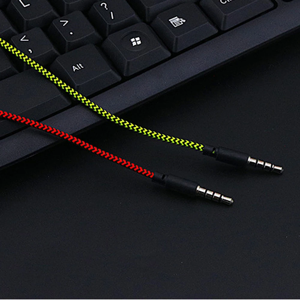 10 шт. спортивные наушники проводные плотно прилегающие к уху супер бас 3 5 мм