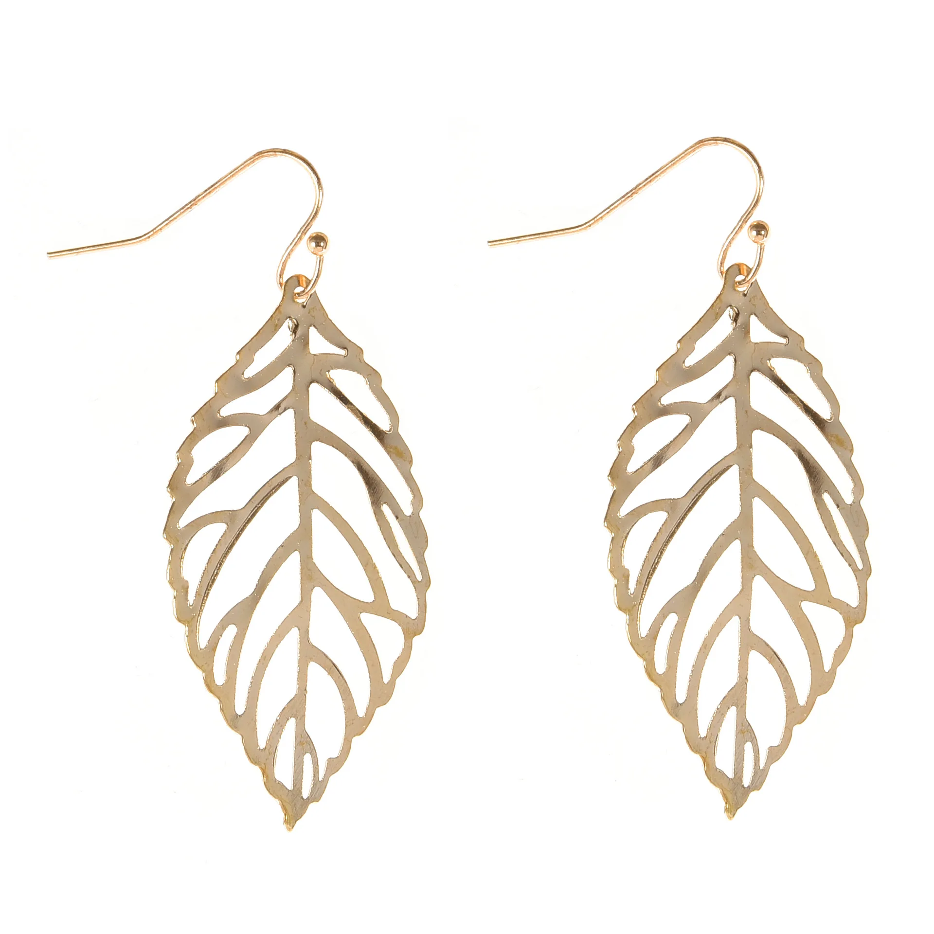 Новые модные серьги с листьями для женщин простые ER012 | Украшения и аксессуары