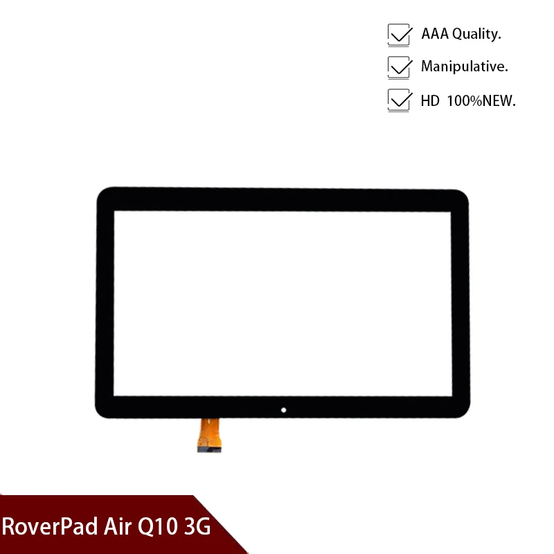 Черный 10 1 дюймов сенсорный экран Экран для RoverPad Air Q10 3G планшет A1031 планшета Панель