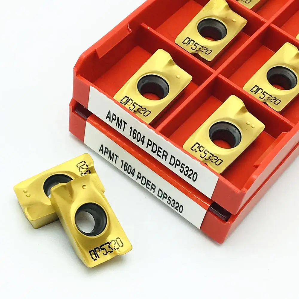 

Turning insert APMT1604 PDER DP5320 Carbide turning tool Metal CNC milling cutter APMT1604 DP5320 Cutting tool APMT 1604