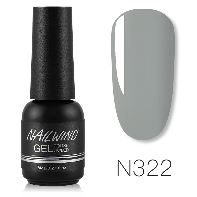 NAILWIND Гибридный лак набор все для маникюра Полупостоянный гель uv Vernis светодиодный гель лак впитывающийся художественный Гель-лак для ногтей - Цвет: RE11-N322