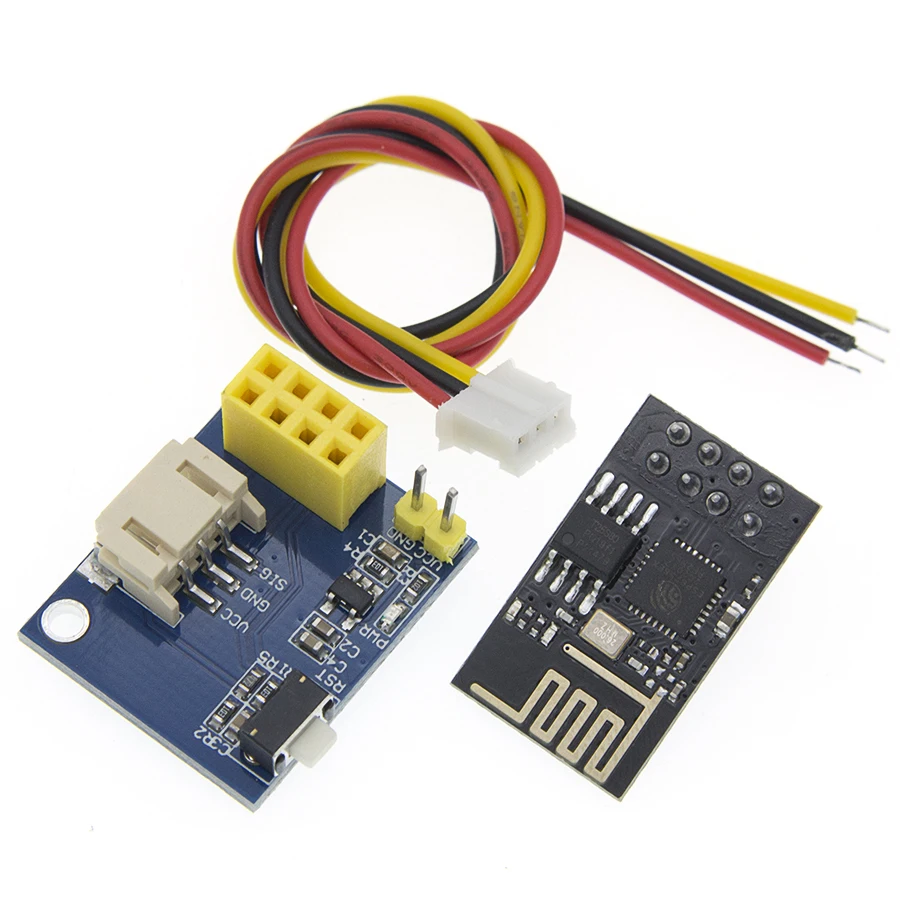 10 шт. ESP8266 ESP 01 WS2812 RGB светодиодный модуль контроллера для IDE световое кольцо Smart