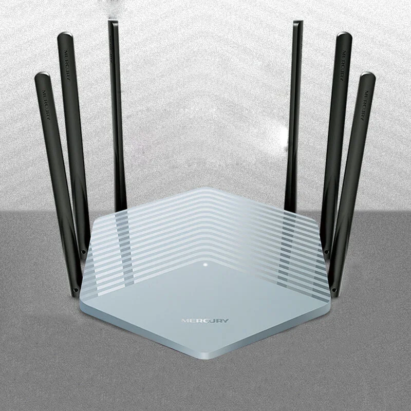 Маршрутизатор Mercury Light AC1900M Wall Wang Gigabit беспроводной двухполосный маршрутизатор 5G
