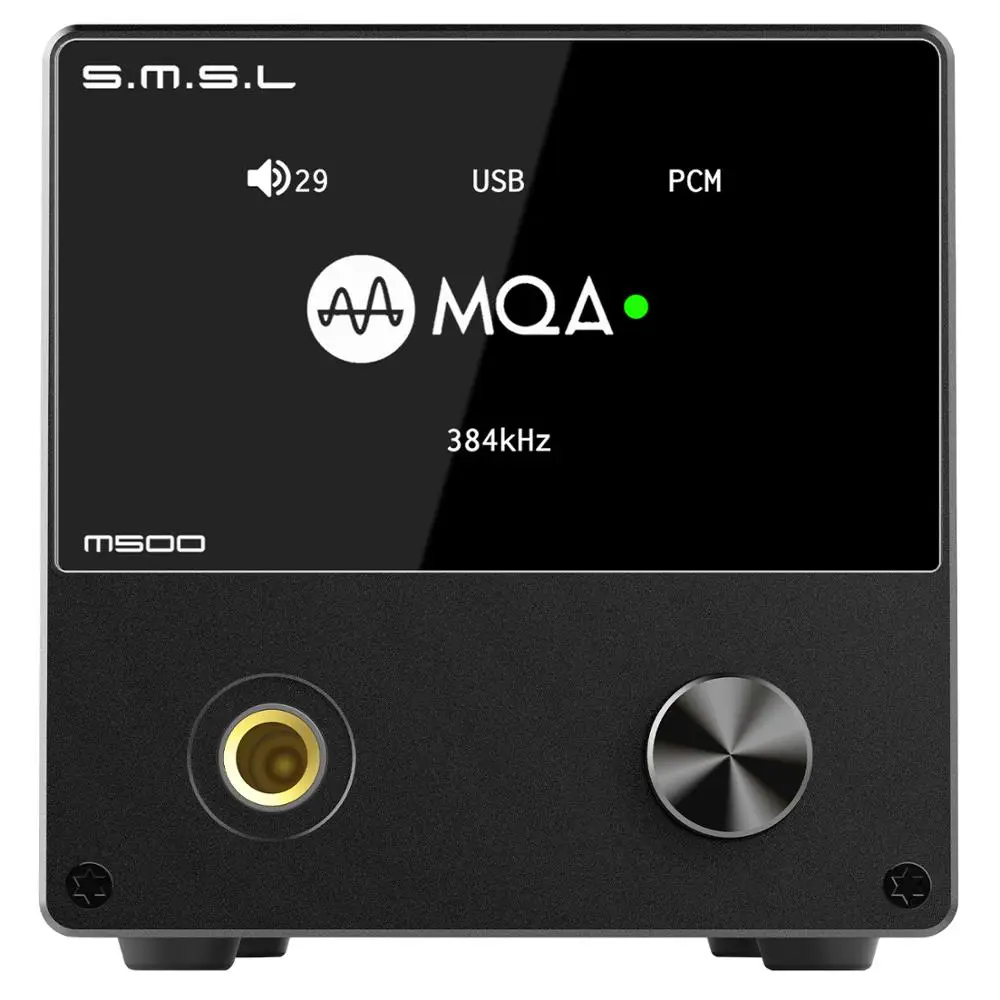 SMSL M500 аудио DAC MQA ES9038PRO XMOS XU216 встроенный DSD512 усилитель для