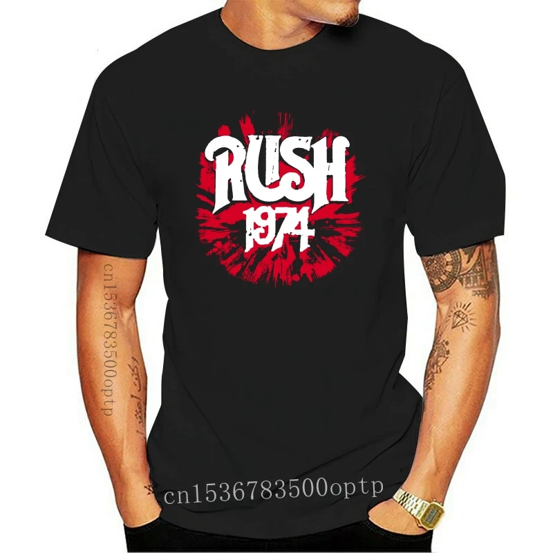 

New RUSH - Rush 1974 - T SHIRT S-M-L-XL-2XL 2021 H3 Sportgear Merchandise