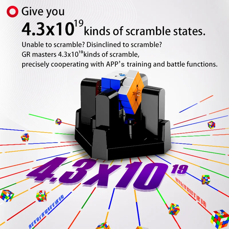 Робот-Ган и Gan356i 3x3x3 Magic speed Cube станция приложение Gan 356 i онлайн соревнования GAN356 i головоломка Cubo Magico Gans Кубики Игрушки