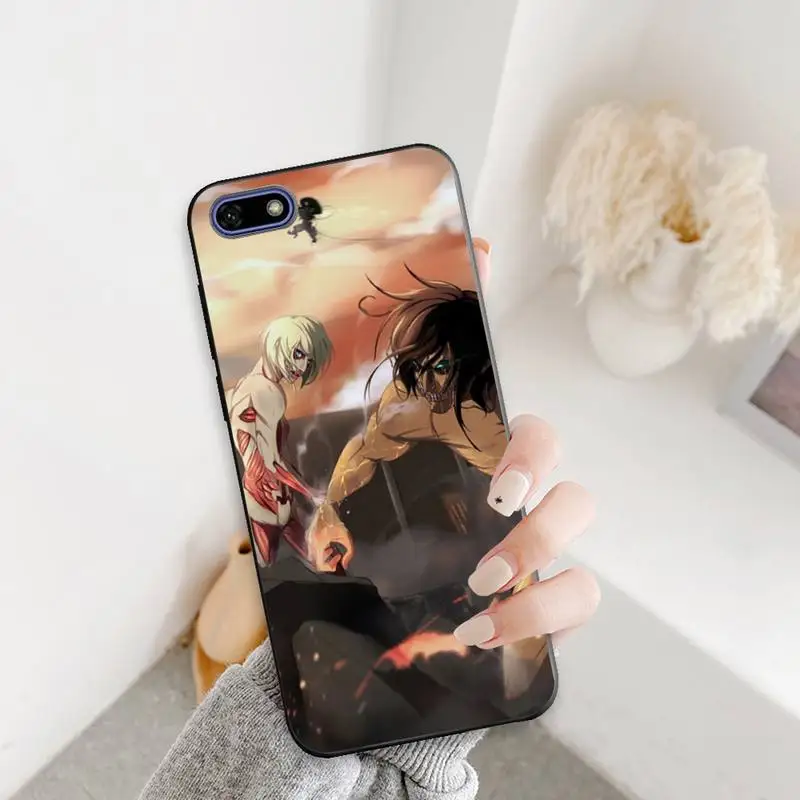 

Attack on Titan Japan Anime Phone Case For Xiaomi 5 6 8 9 10 F1 X Se Lite Pro Note Mix 2 3 10 Cover