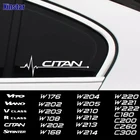 Автомобильные наклейки на боковые окна, 2 шт., для Mercedes Benz AMG CITAN VITO VIANO V CLASS W108 W168 W176 W204 W205 W213 W214 W220 C300 и т. д.