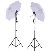 cz stock photo studio lighting kit set 2pcs 2m 6 6ft light stand2pcs 33 white soft light umbrella45w light bulbswivel socket